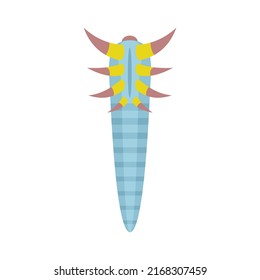 New parasite icon. Flat illustration of new parasite vector icon isolated on white background