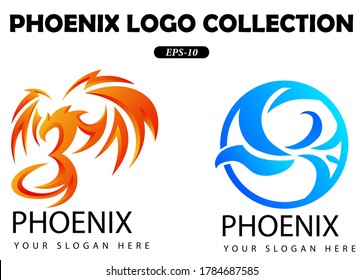 New phoenix stylish logo design