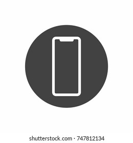 New phone icon vector isolated on white background