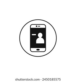 new phone vector type icon