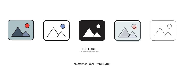 neues Bild-Vektorsymbol