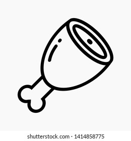 New piece of meat icon.