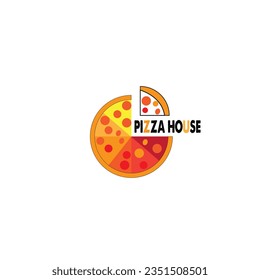 new pizza logo design icon