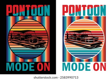 new pontoon t shirt design