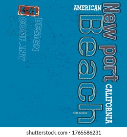 New port california Is a screen vector file