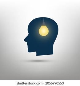 New Possibilities, Opportunities, Ideas - Vector Illustration of Idea Symbol, Icon Concept Creative Design
