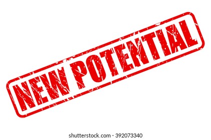 New Potential Red Stamp Text On Stock Vector (Royalty Free) 392073340 ...