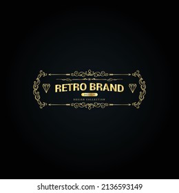New Premium Luxury Logo template Design in vector for Restaurant, Royalty, Boutique, Cafe, Hotel, Heraldic, Jewelry, Fashion and other vector illustration