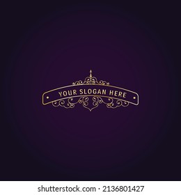 New Premium Luxury Logo template Design in vector for Real estate, building, Restaurant, Royalty, Boutique, Cafe, Hotel, Heraldic, Jewelry, Fashion and other vector illustration
