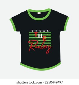 nueva ilustración de diseño gráfico vectorial Premium para impresión de camisetas