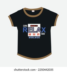 new Premium Vector illustration of a text graphic T-shirt design
for screen printing and DTF for the design boy outfit of t-shirts print