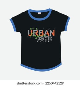 new Premium Vector illustration of a text graphic T-shirt design
for screen printing and DTF for the design boy outfit of t-shirts print