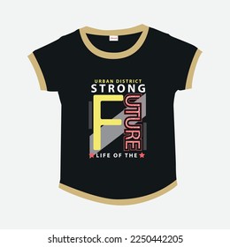 new Premium Vector illustration of a text graphic T-shirt design
for screen printing and DTF for the design boy outfit of t-shirts print