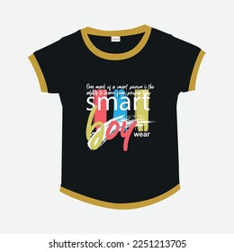 new Premium Vector illustration of a text graphic. suitable screen printing typography slogan. vector for print tee shirt, and digital textile design