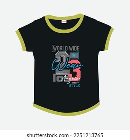 new Premium Vector illustration of a text graphic. suitable screen printing typography slogan. vector for print tee shirt, and digital textile design