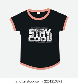 new Premium Vector illustration of a text graphic. suitable screen printing typography slogan. vector for print tee shirt, and digital textile design