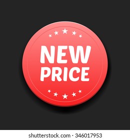 New Price Round Label