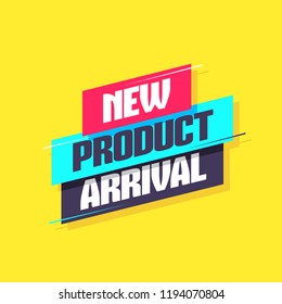New Product Arrival Label