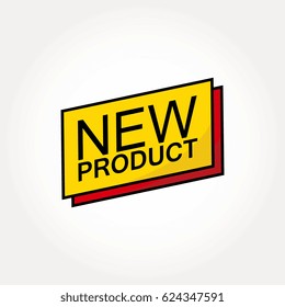 new product corner label
