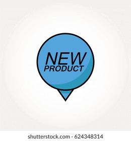 new product - corner label design