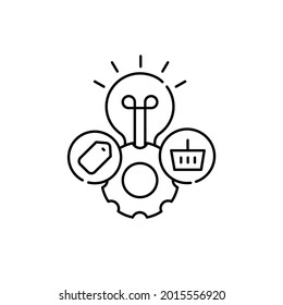 New product development сolor line icon. Life for yourself. Abandonment of other people's goals. Pictogram for web page, mobile app, promo. UI UX GUI design element. Editable stroke.
