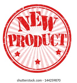 New product grunge rubber stamp, vector illustration