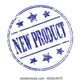 new product grunge stamp, vector illustration 
