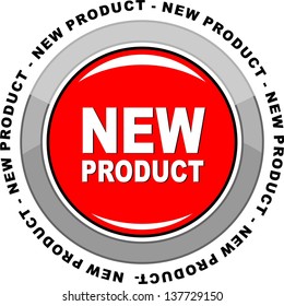 New Product, icon vector