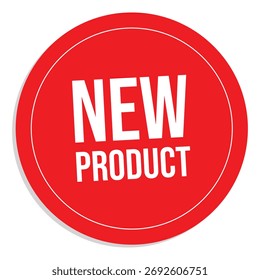 ícone de novo produto com fundo branco