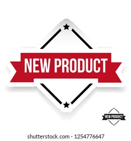 New Product label sign