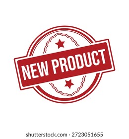 Nuevo gráfico de Vector de sello de etiqueta de producto