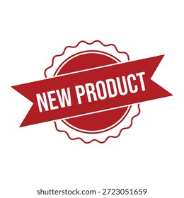 Nuevo gráfico de Vector de sello de etiqueta de producto