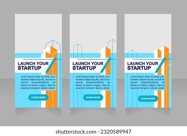 Neue Webbanner-Design-Vorlage für Produkteinführung. Markenwerbung. Vektorflyer mit Textraum. Werbetafel mit individuellem Kopienraum. Druckbares Poster für Werbung. Arithmetik verwendet