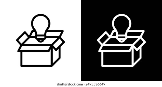 Nuevo conjunto de Ilustraciones vectoriales de iconos de línea de productos.