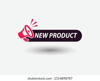 Nueva ilustración de plantilla de diseño de logotipo de producto. Adecuado para la etiqueta del producto