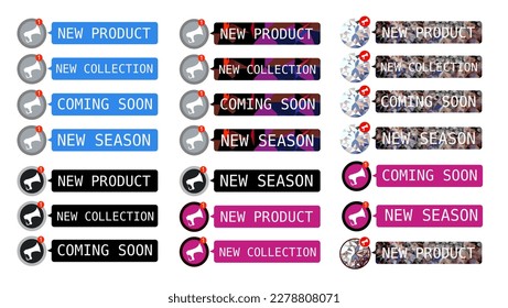 new product megaphone alert, high quality vector
