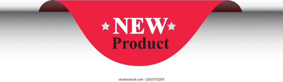 New Product Red Label, vector