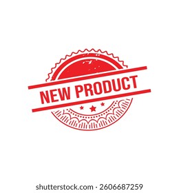 New Product Rubber Stamp. New Product Rubber Grunge Stamp Seal Vector Illustration - Vector