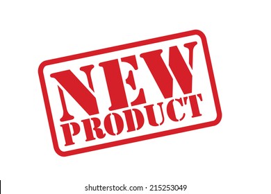 NEW PRODUCT Rubber Stamp vector over a white background.