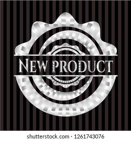 New Product silvery shiny emblem