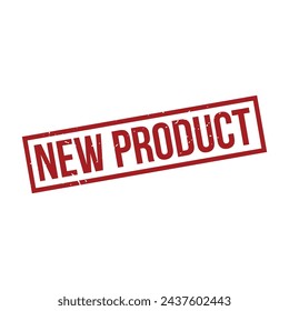 New Product Stamp, New Product Grunge Square Sign