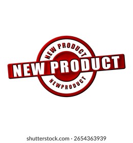 neues Produkt Stempel Vektor Design