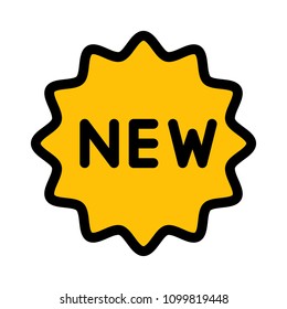 New product sticker