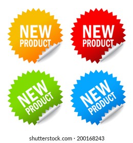 New product sticker