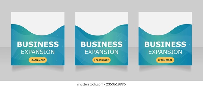 Plantilla de diseño de banner web para la introducción de nuevos productos. Volante vectorial con espacio de texto. Cartel publicitario con espacio de copia personalizado. Afiche imprimible para publicidad. Myriad Pro, fuentes Verdana utilizadas