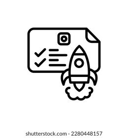 New Projects icon in vector. Illustration