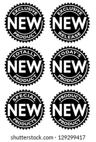New Promotional Label in Black & White