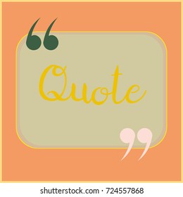 New quote rectangle form for blog or forum.
