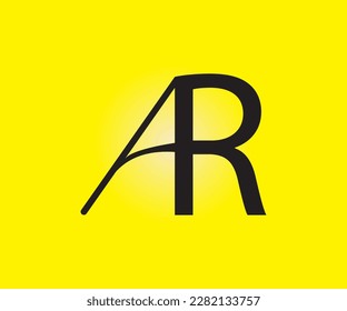 new a r logo art