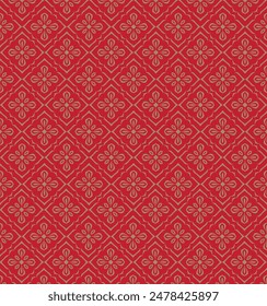  New Red and Gold background seamless patterns